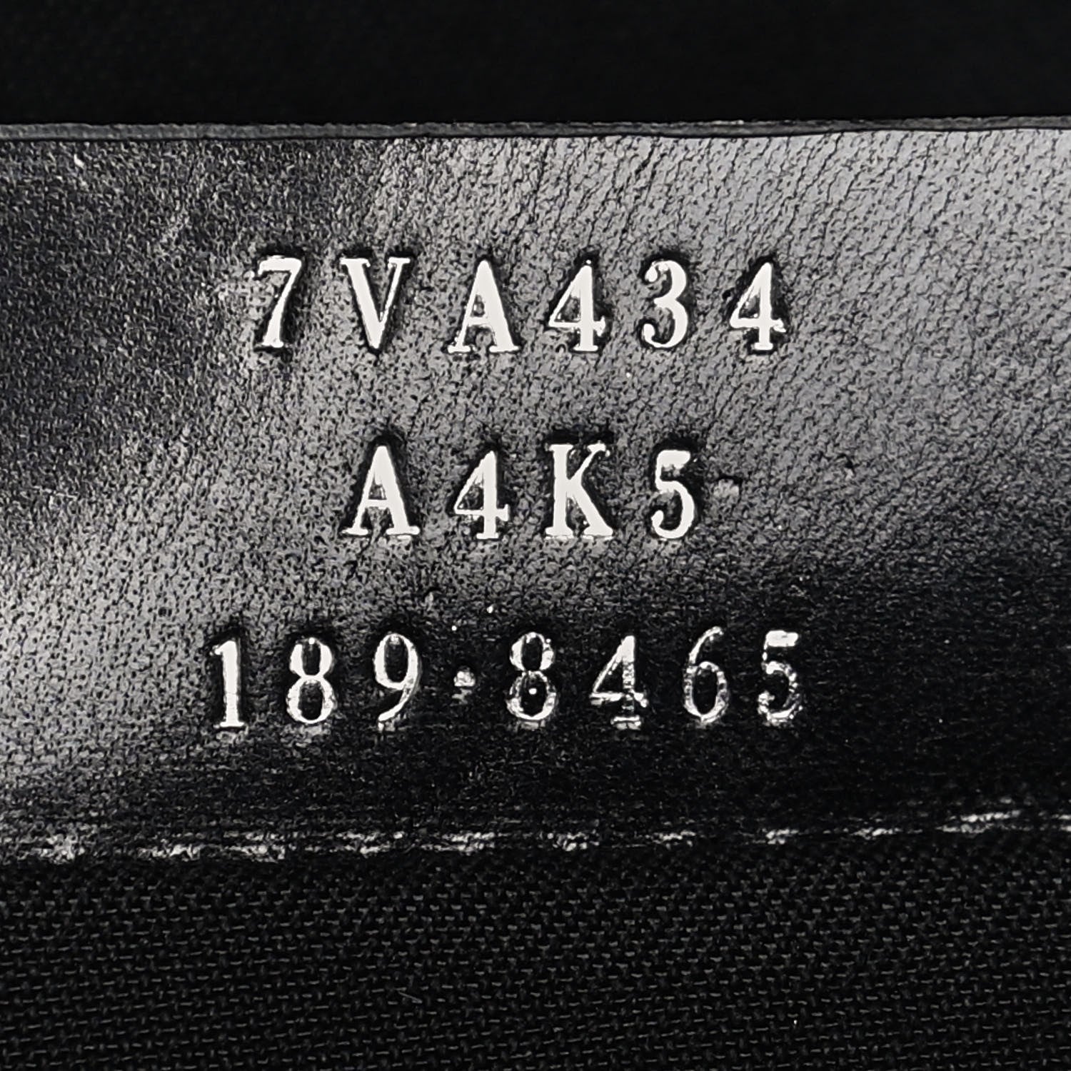 Fendi Vitello Century Bi-Color FF 1974 Embossed Belt Bag Maya Black 7 of 12