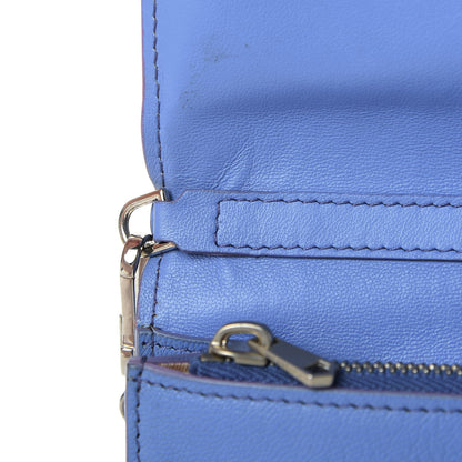 Givenchy Sugar Goatskin Pandora Chain Wallet Blue 12 of 20