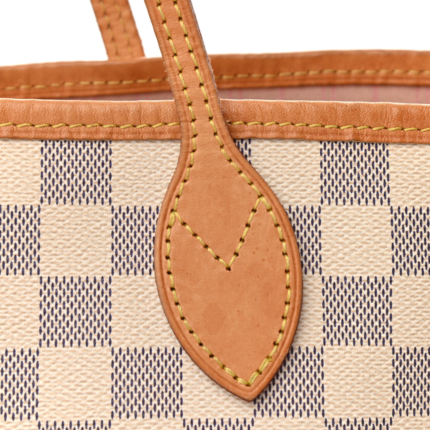 Louis Vuitton Damier Azur Neo Neverfull MM Rose Ballerine 13 of 13