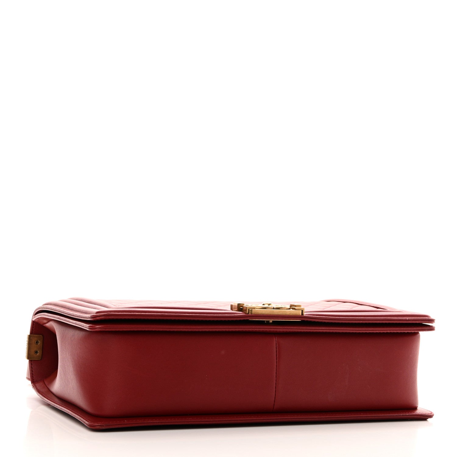 Chanel Lambskin Quilted Large Boy Flap Red 4 of 10