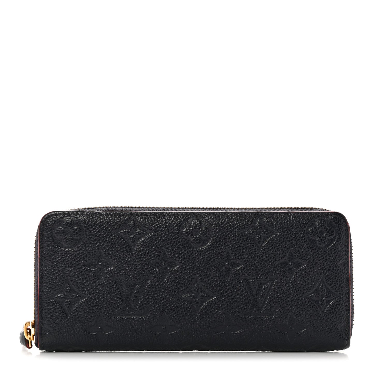 Empreinte Clemence Wallet Marine Rouge