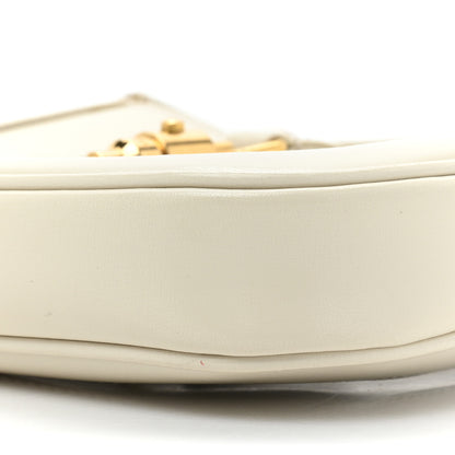 Gucci Boarded Dyana Lux Calfskin Mini Jackie 1961 Hobo Mystic White 8 of 11