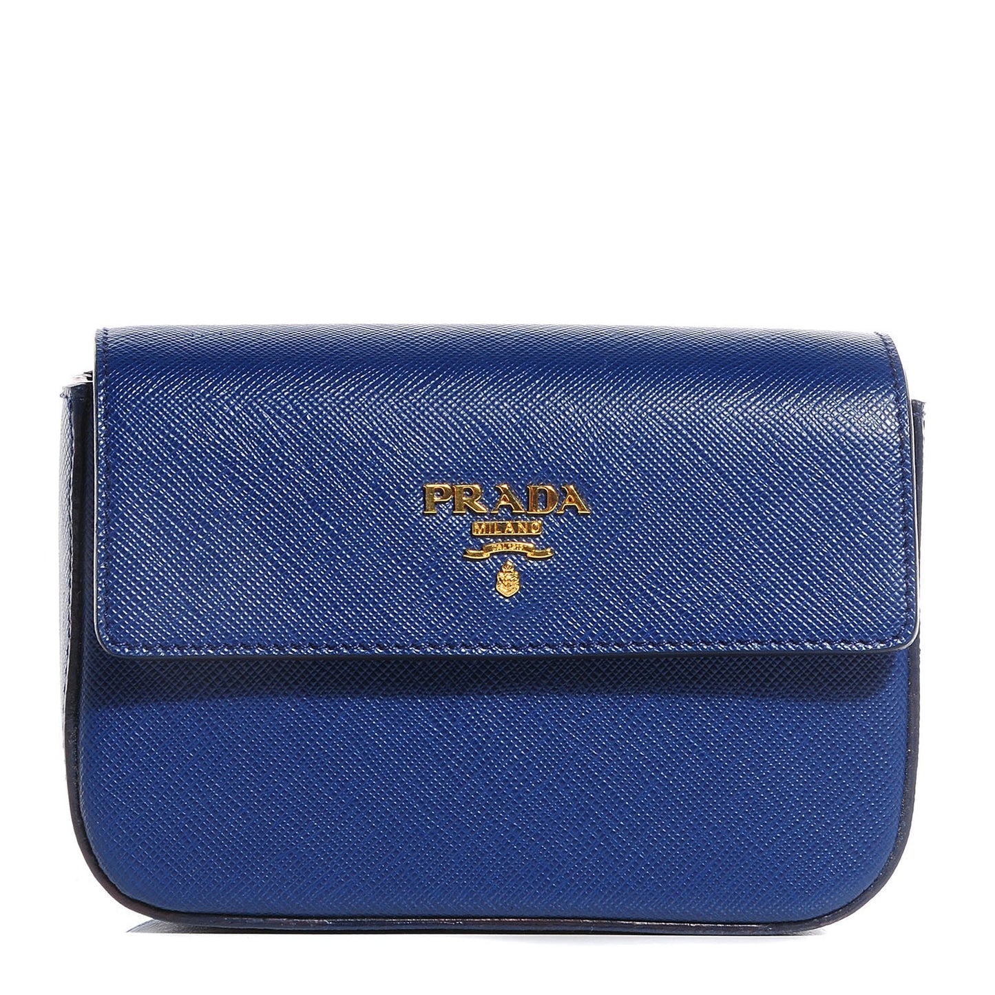 Saffiano Box Clutch Bleuette