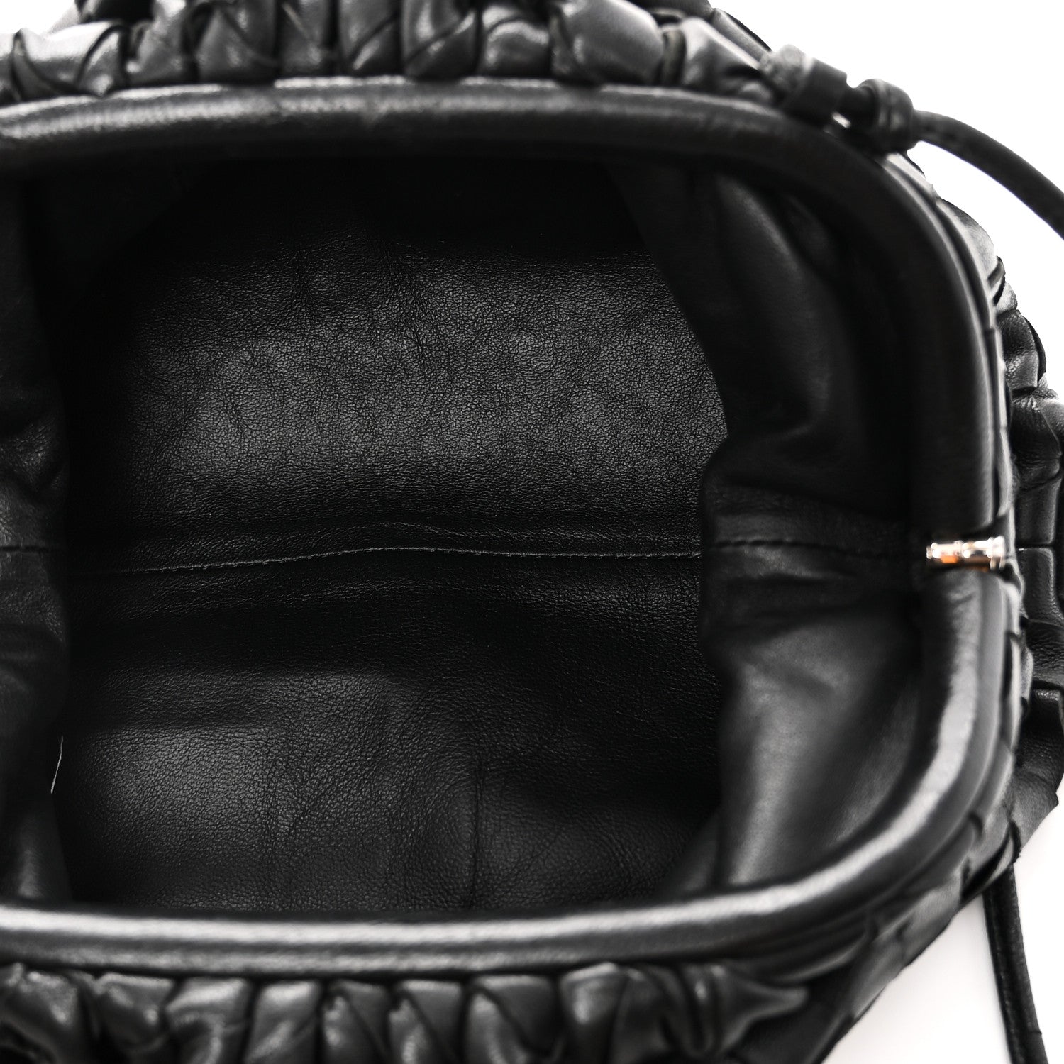 Bottega Veneta Nappa Intrecciato The Mini Pouch Black 5 of 10