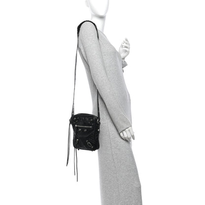 Balenciaga Agneau Arena Le Cagole Crossbody Bag Black 2 of 11