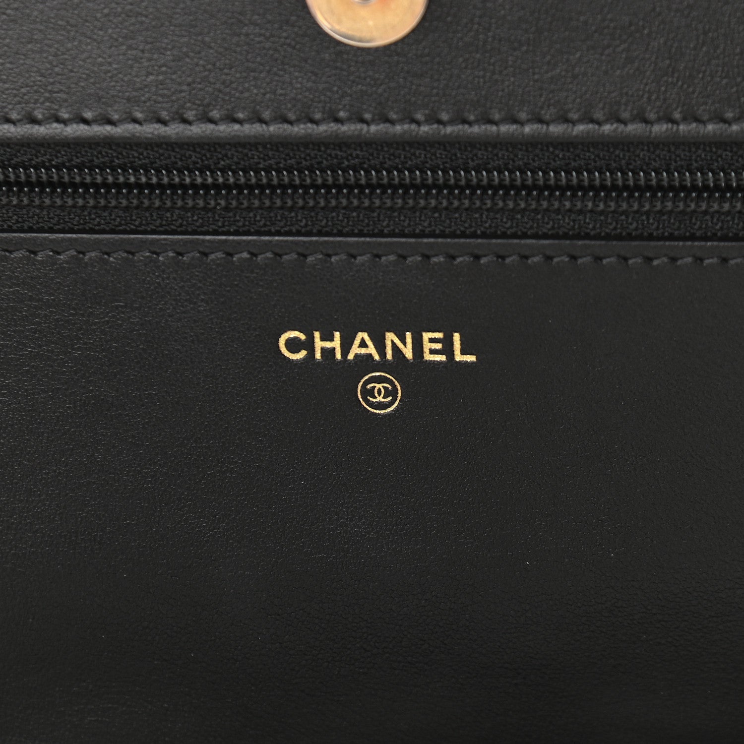 Chanel Caviar Quilted Boy Wallet On Chain WOC Black 6 of 10