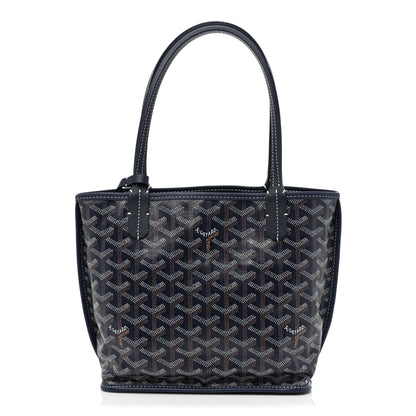 Goyard Goyardine Reversible Mini Anjou Navy 3 of 9