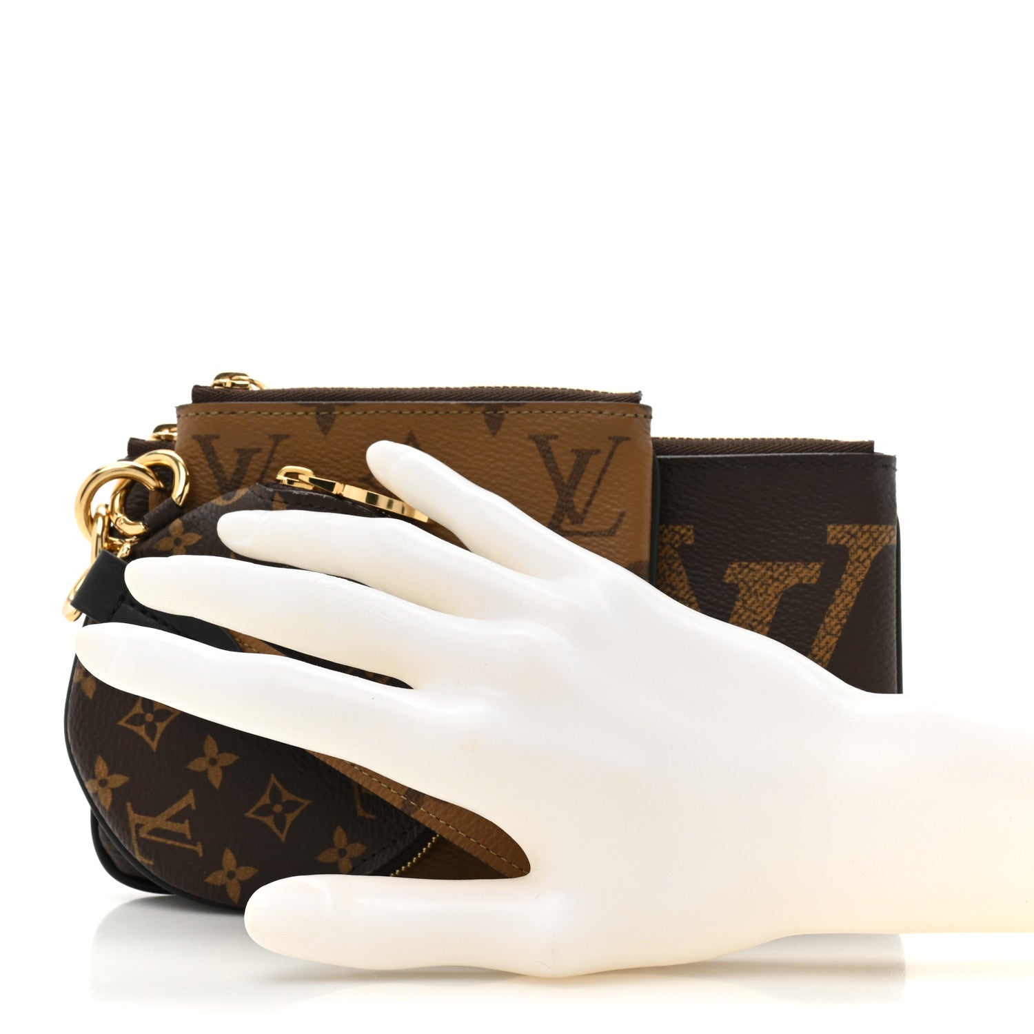 Louis Vuitton Reverse Monogram Giant Trio Pouch 2 of 14