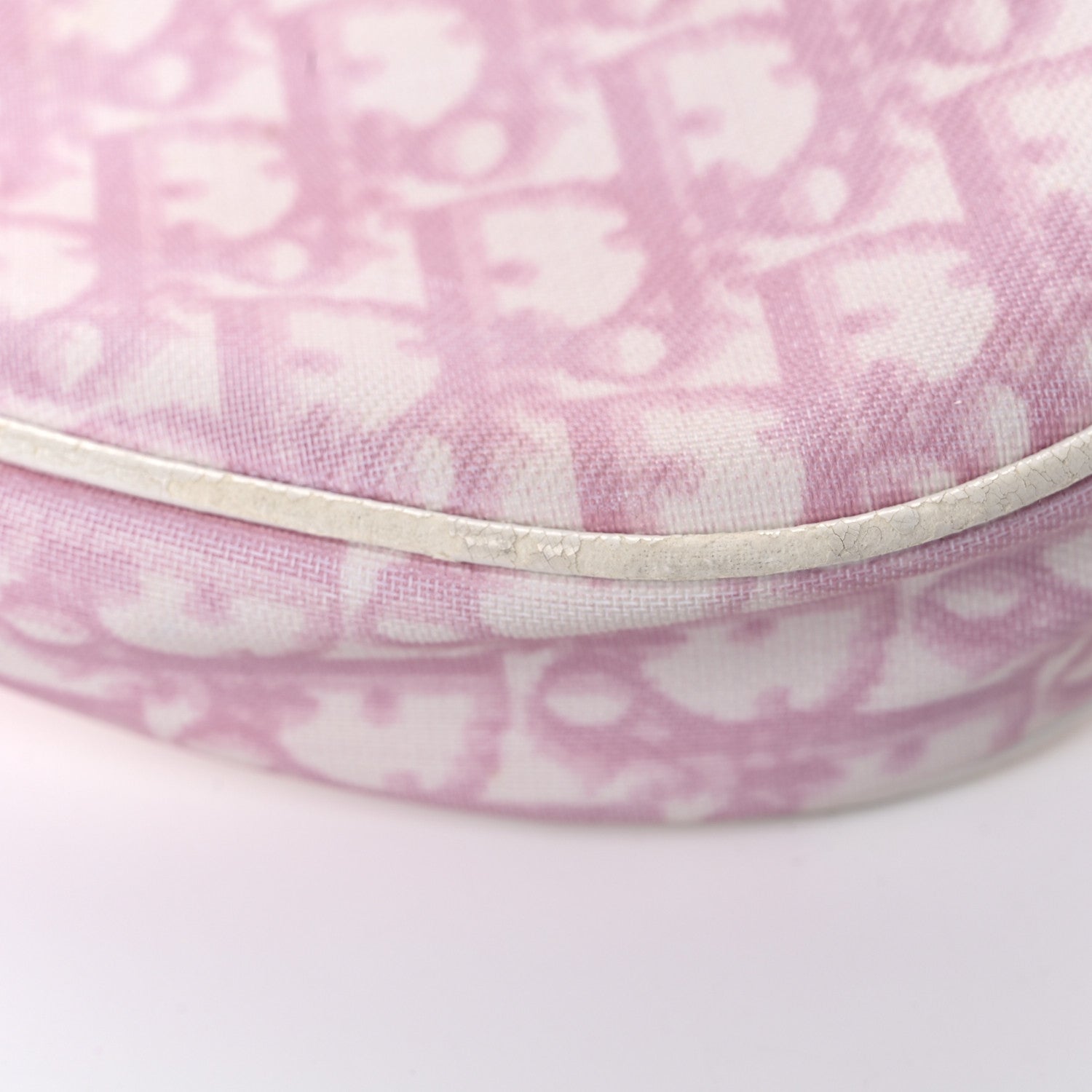 Christian Dior Monogram Mini Saddle Pochette Pink 19 of 22