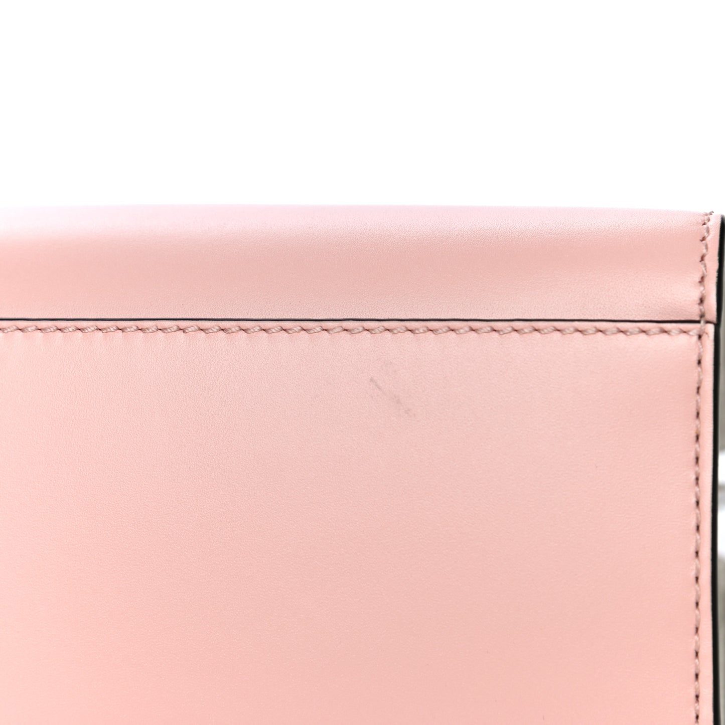 Nappa Bamboo Web Mini Nymphaea Top Handle Bag Perfect Pink Mystic White