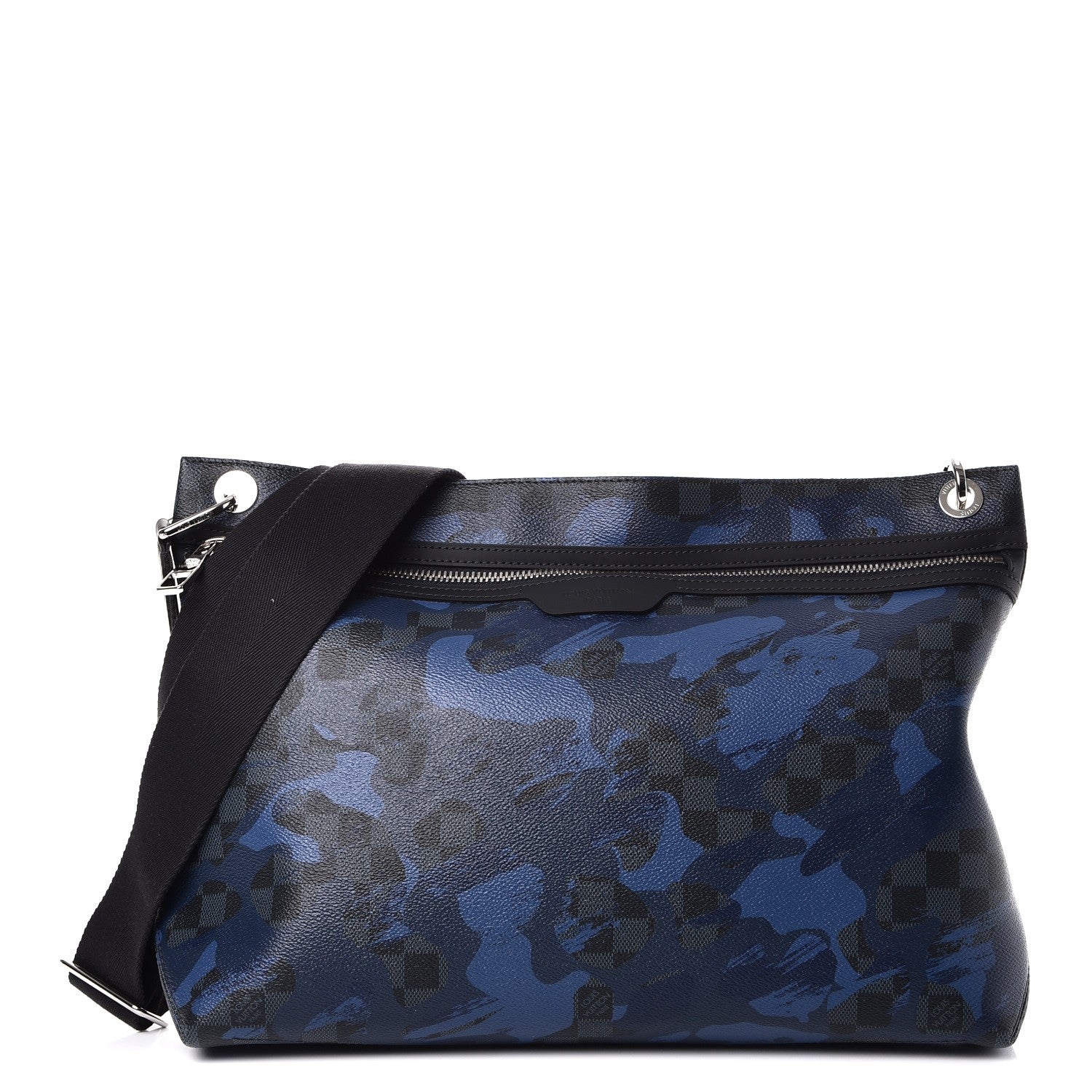 Louis Vuitton Damier Cobalt Camouflage Hunter Messenger Blue 1 of 7