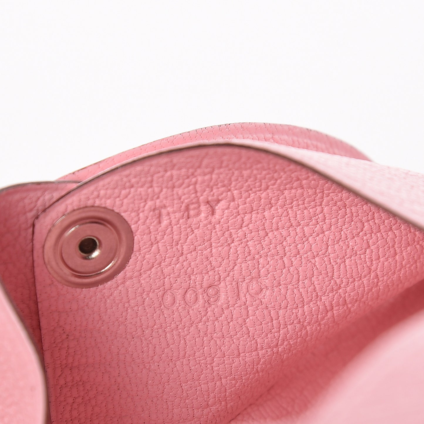 Chevre Mysore Calvi Card Case Rose Sakura