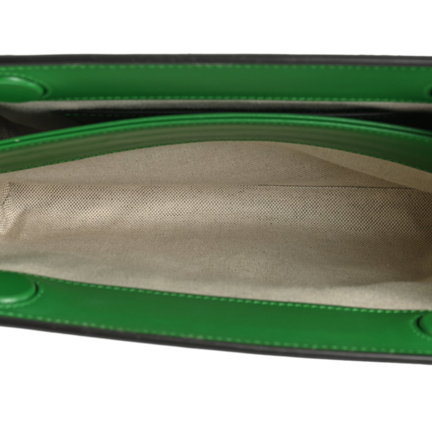 Calfskin GG Matelasse Small Slim Chain Shoulder Bag Spring Green Natural