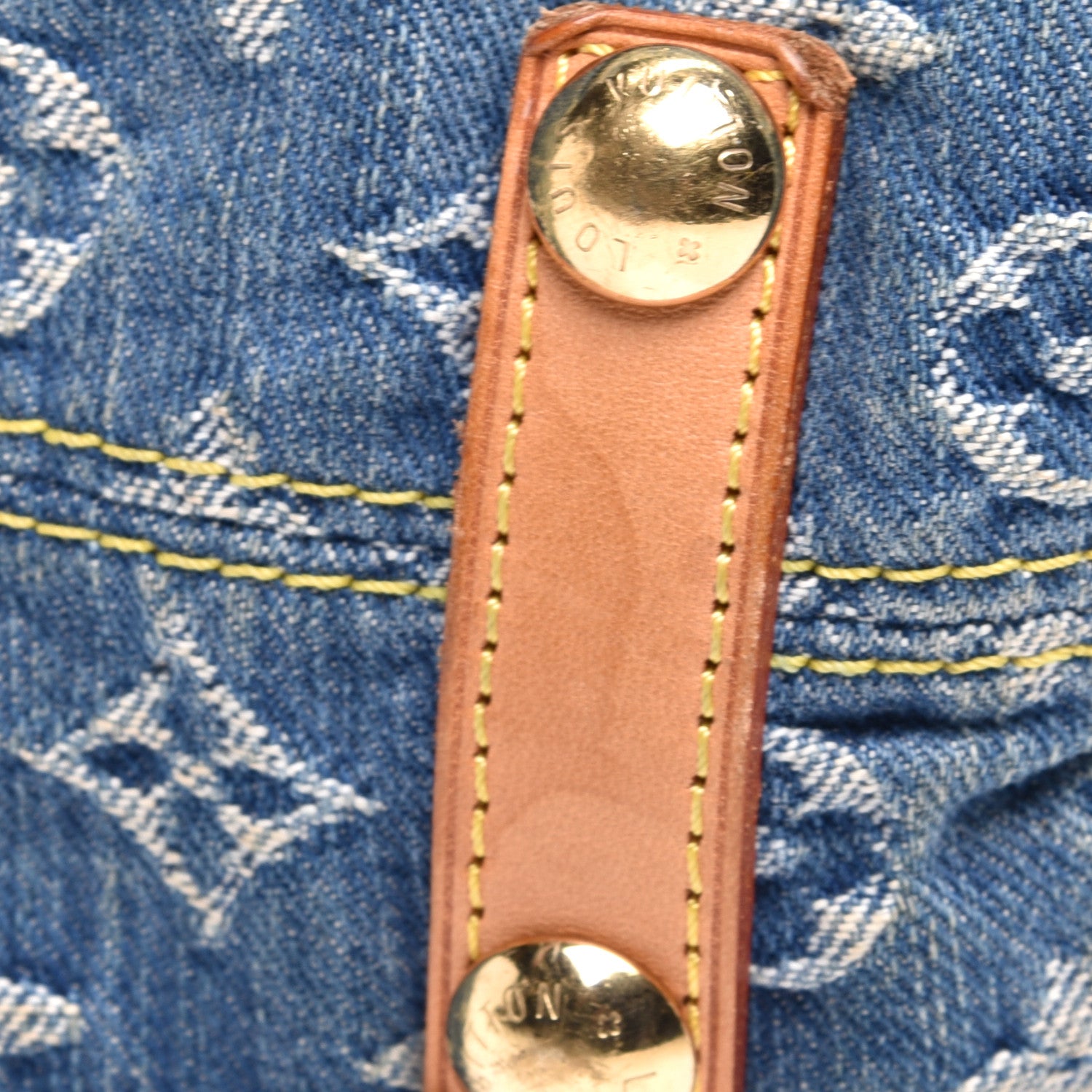 Louis Vuitton Denim Baggy GM Blue 11 of 11