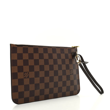 Louis Vuitton Damier Ebene Neverfull MM GM Pochette 3 of 6