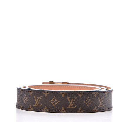 Louis Vuitton Mini Monogram 25mm LV Initiales Belt 85 34 2 of 7