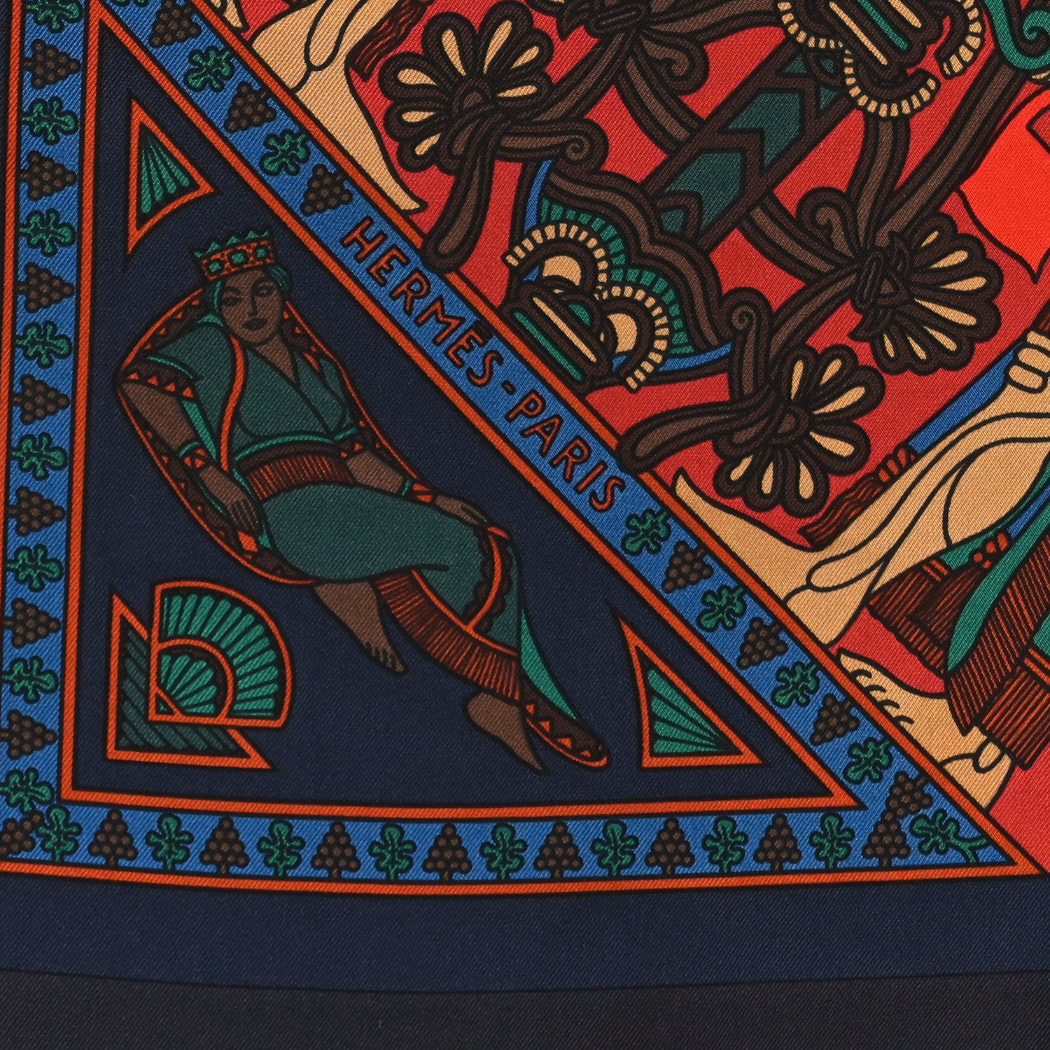 Hermes Silk Persepolis Scarf 90 2 of 4