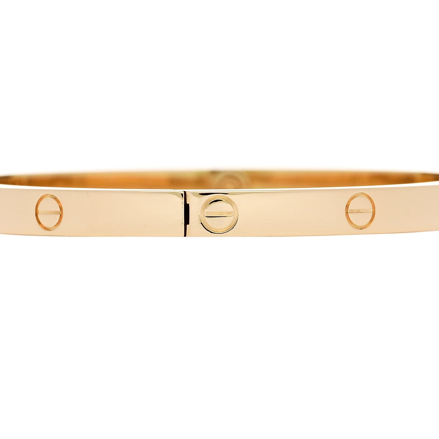 18K Yellow Gold Small LOVE Bracelet 15