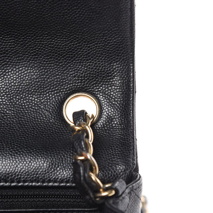 Chanel Caviar Quilted Mini Rectangular Flap Black 16 of 17