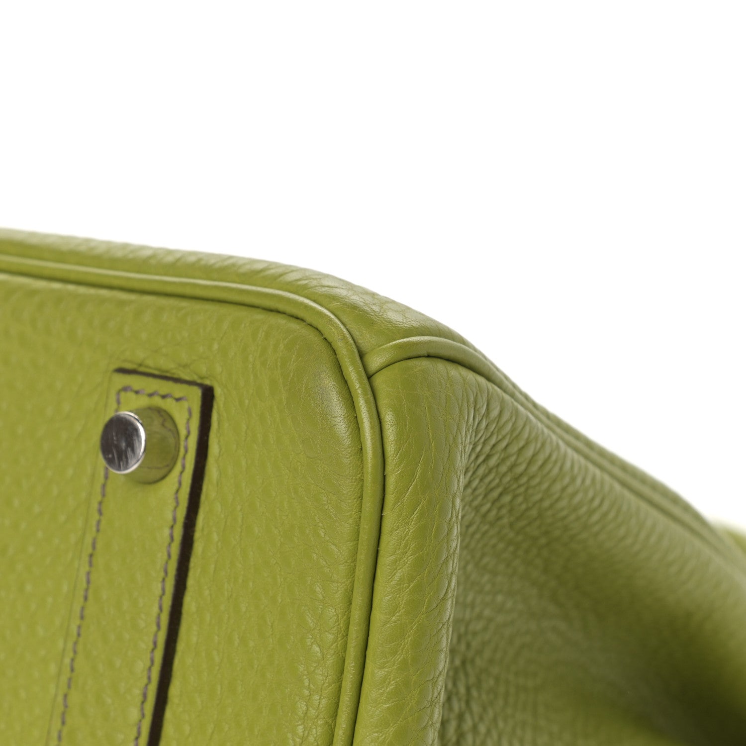 Hermes Togo Birkin 35 Vert Anis 10 of 16
