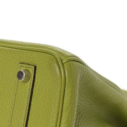 Hermes Togo Birkin 35 Vert Anis 10 of 16
