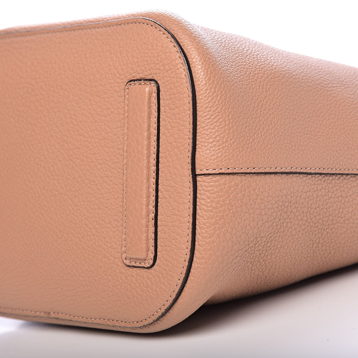 Soft Grained Calfskin Small Jackie Bucket Bag Camelia