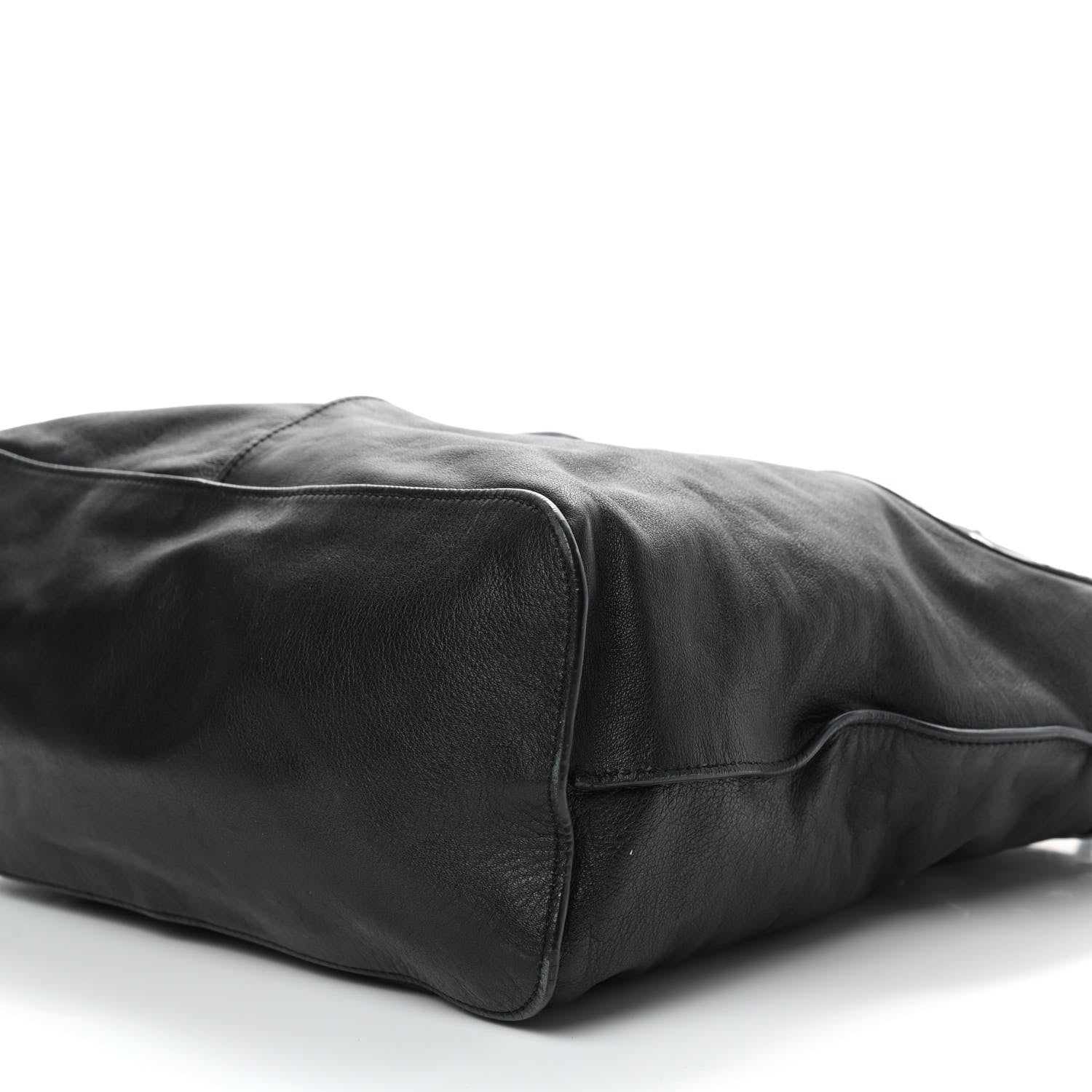 Celine Goatskin Studded Tote Black 7 of 11