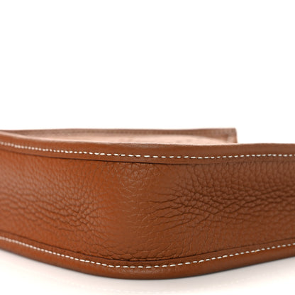 Hermes Taurillon Clemence Evelyne TPM Gold 8 of 9