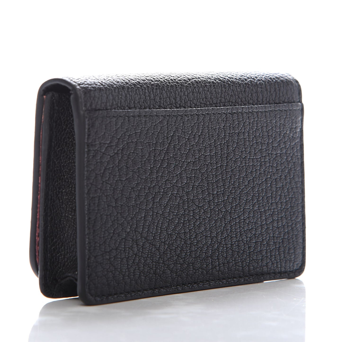 Madras Card Holder Black Rosa