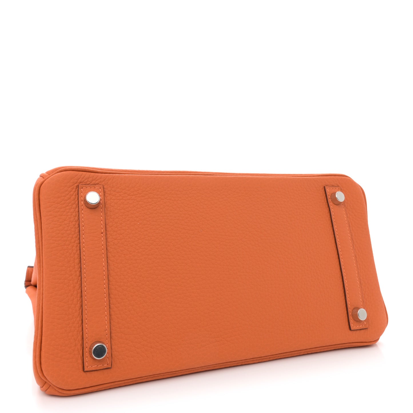 Taurillon Clemence Birkin 30 Orange