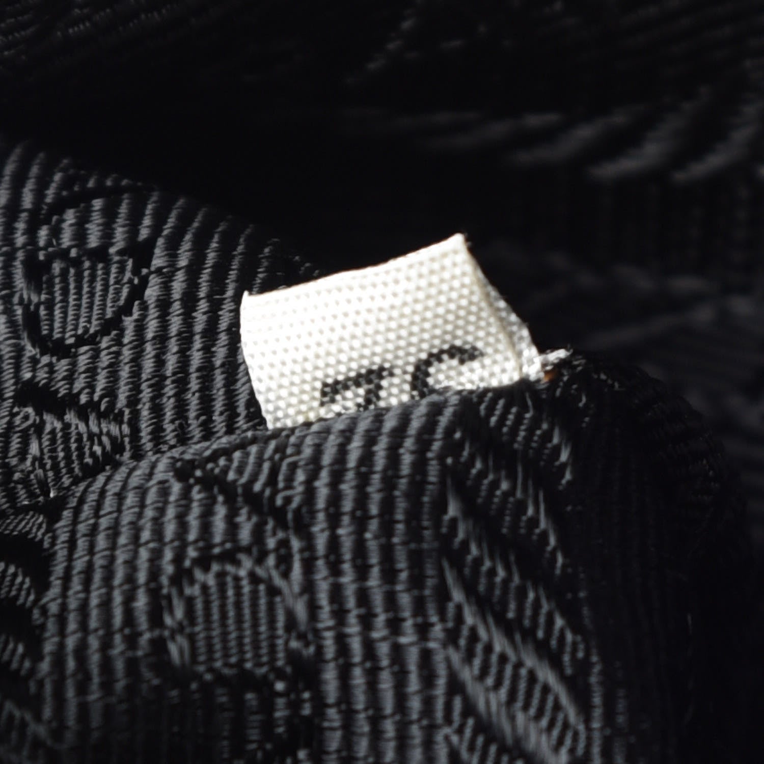 Prada Nylon Vela Medium Backpack Black 9 of 11