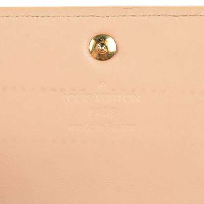 Louis Vuitton Vernis Sarah Wallet Rose Florentin 6 of 7