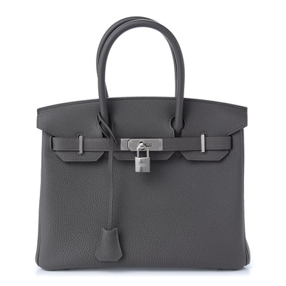 Hermes Togo Birkin 30 Etain 1 of 11