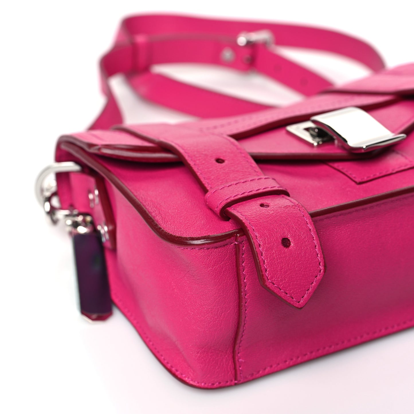 Lambskin PS1 Mini Crossbody Bag Fleur de Lys