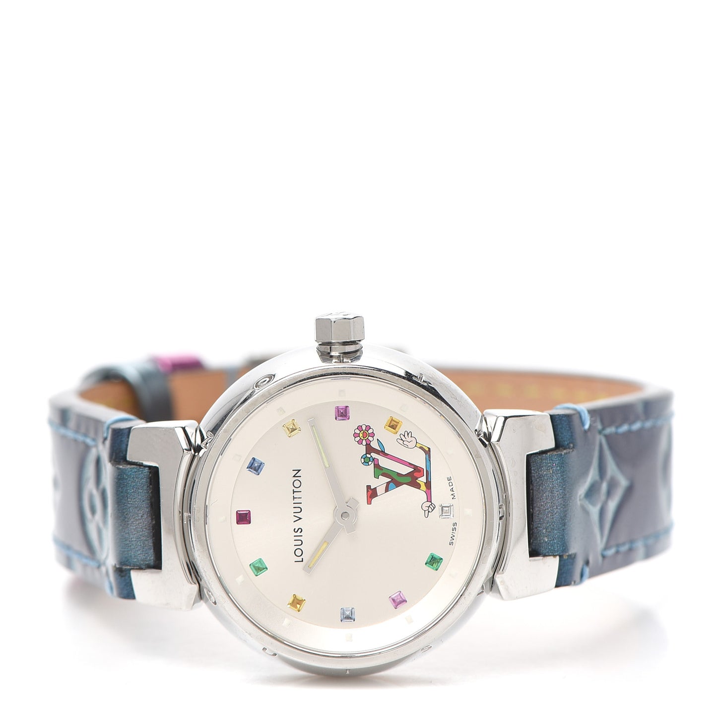 Stainless Steel Vernis 28mm Tambour Murakami Quartz Watch
