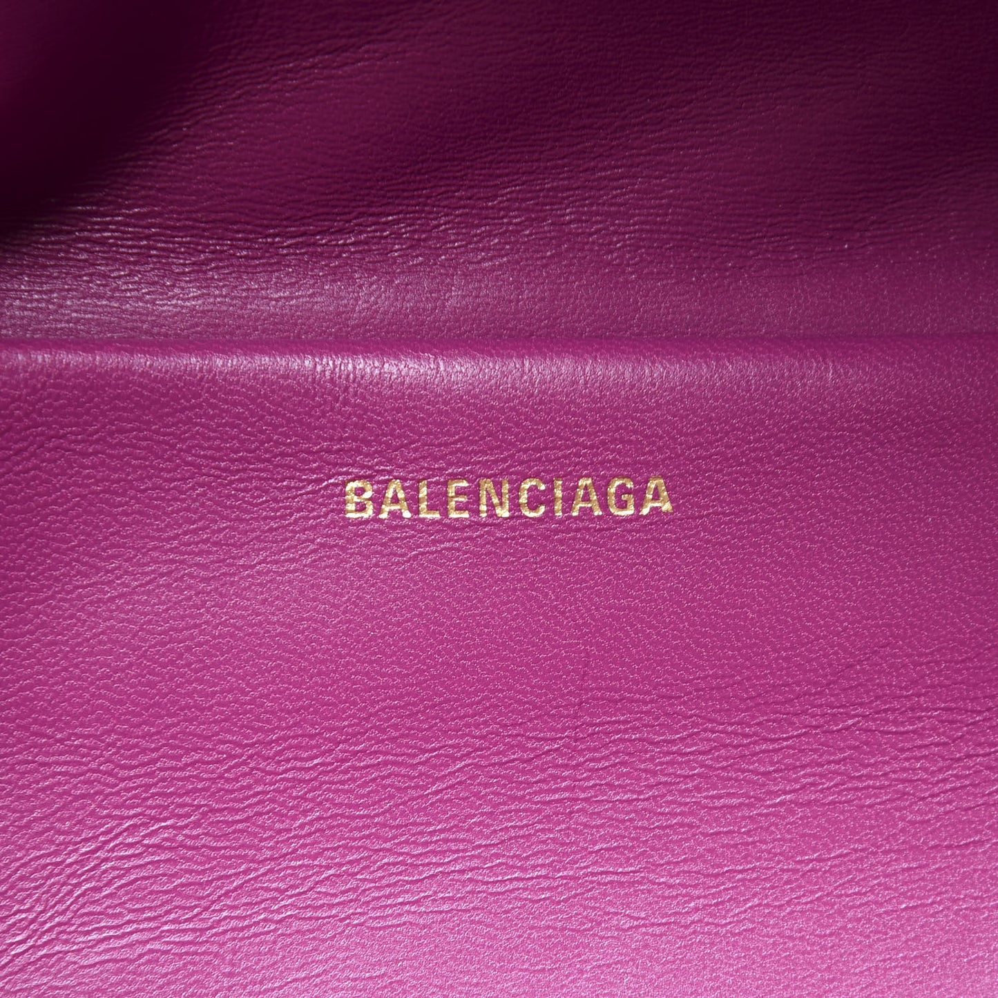 Crushed Velvet Logo Matelasse XXS Souvenir Belt Bag Fuchsia
