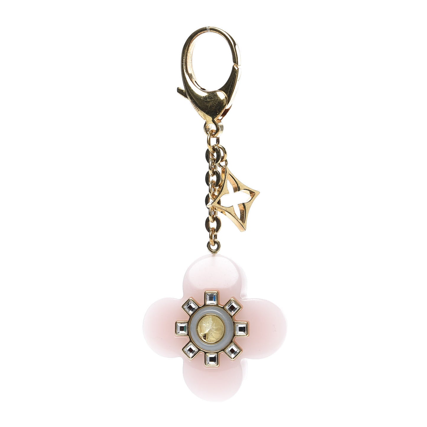 Fleur d'Etoile Bag Charm Rose