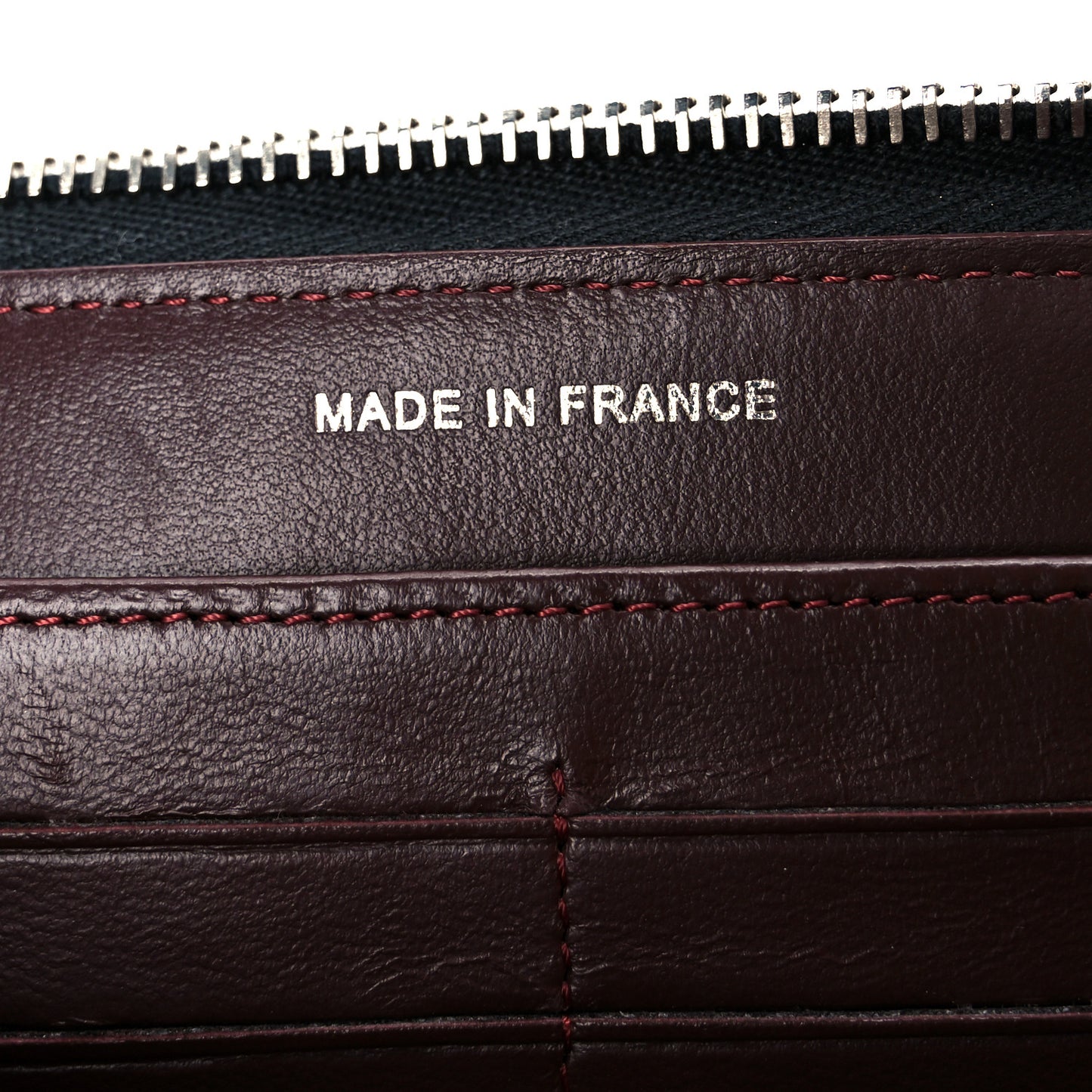 Lambskin Quilted Large Gusset Zip Around Wallet Black