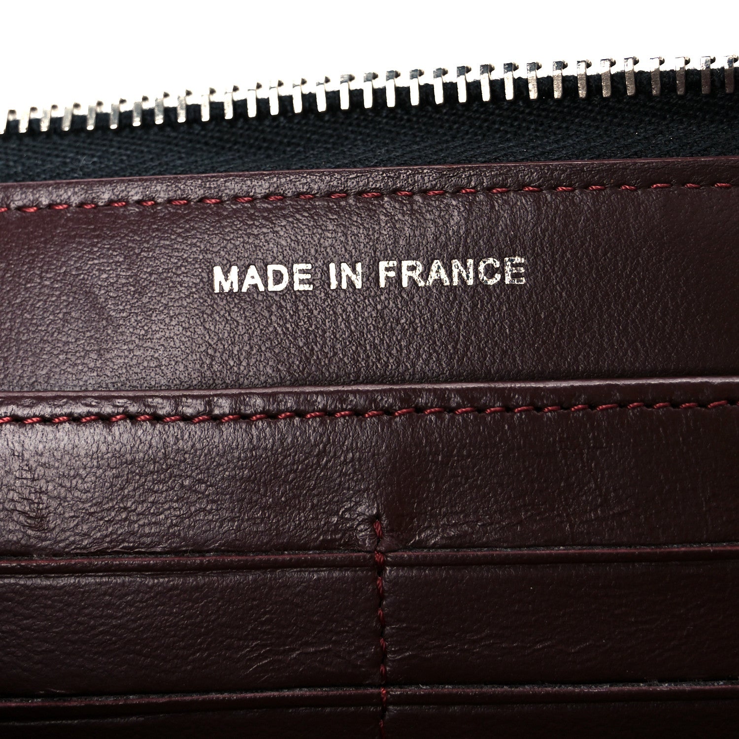 Chanel Lambskin Quilted Large Gusset Zip Around Wallet Black 13 of 18