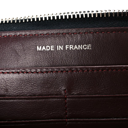 Chanel Lambskin Quilted Large Gusset Zip Around Wallet Black 13 of 18