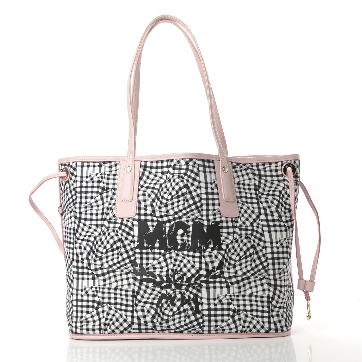 Visetos Medium Liz Reversible Shopper Tote Powder Pink