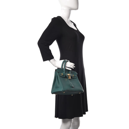 Hermes Togo Birkin 25 Malachite 2 of 38
