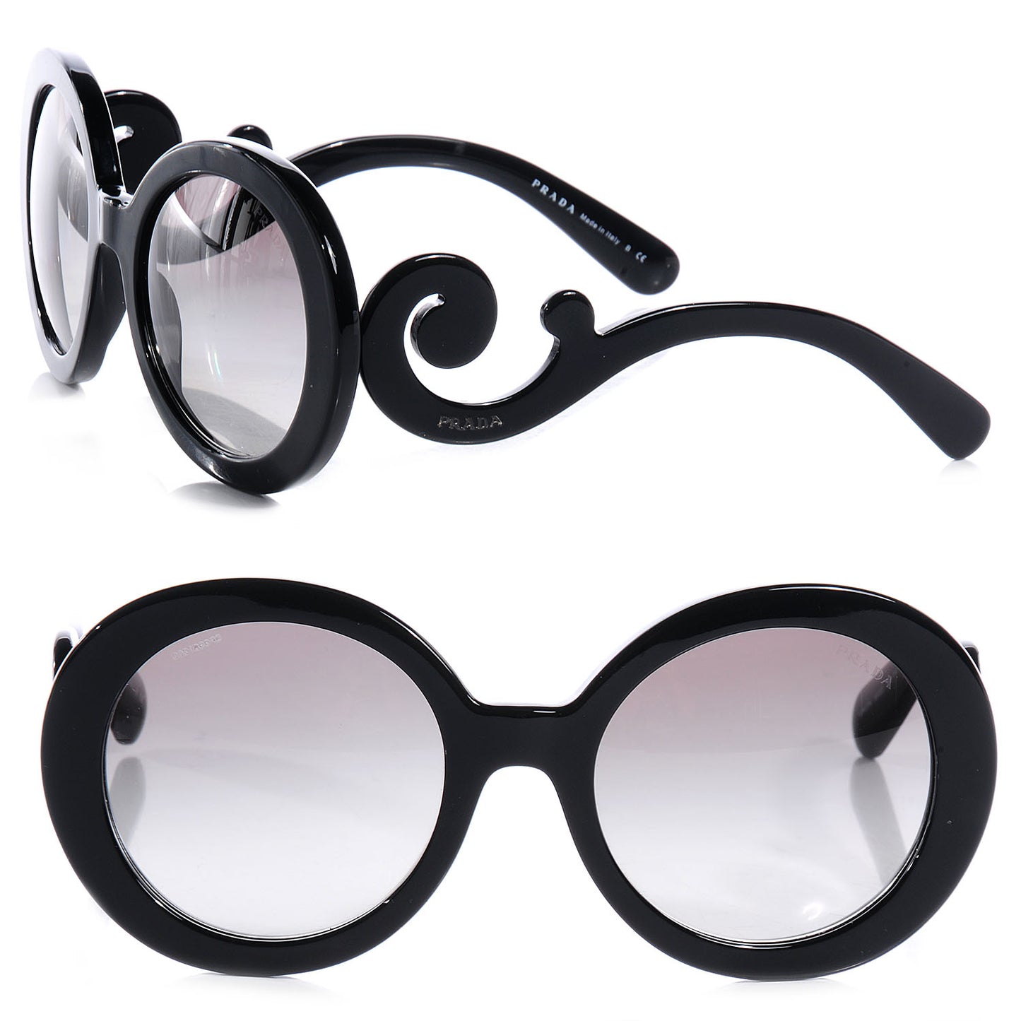 Baroque Sunglasses SPR 27N Black
