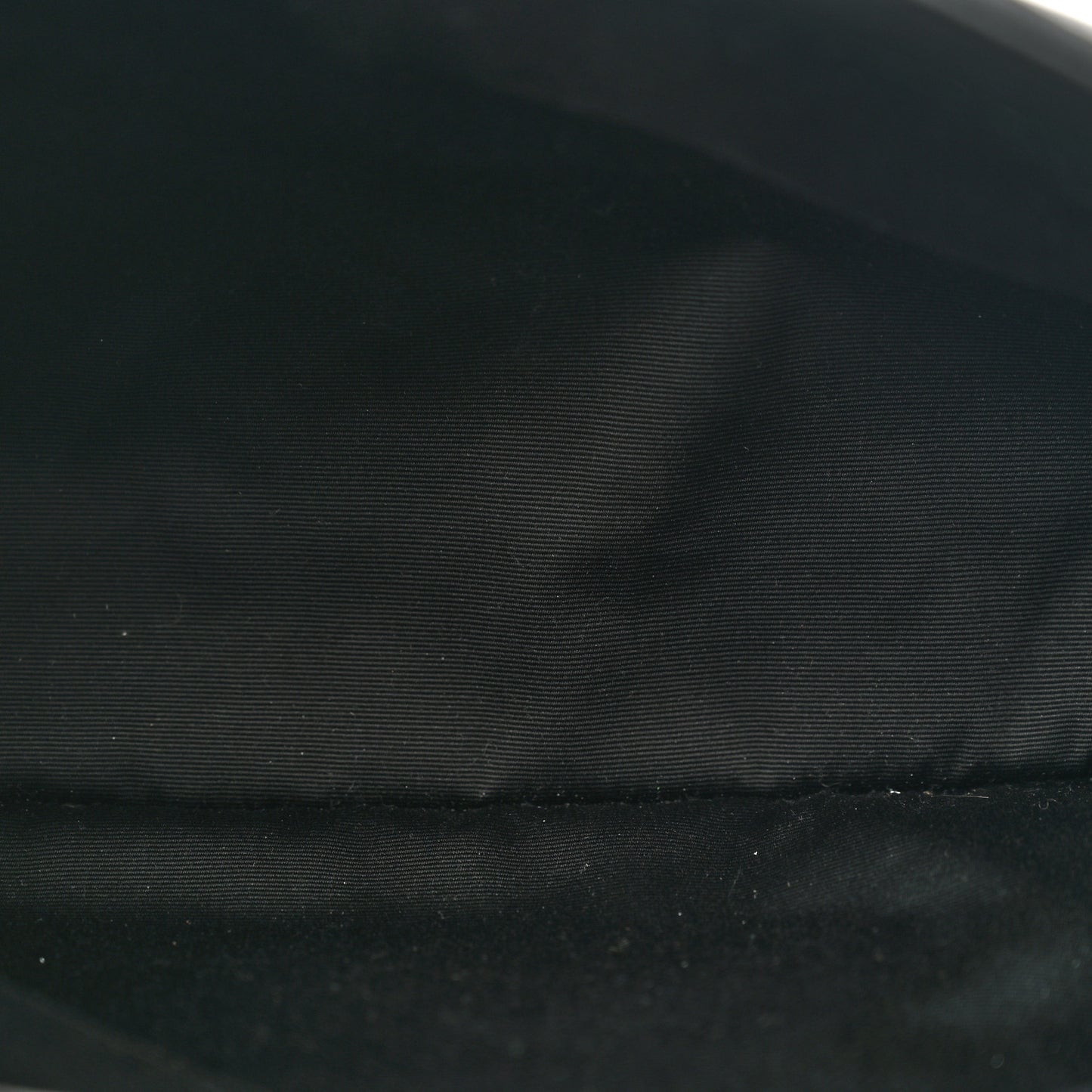 Sheepskin Matelasse Chevron Monogram Large College Satchel Black