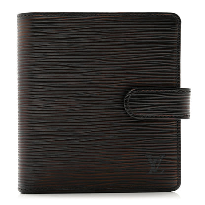 Louis Vuitton Epi Porte-Billets Compact Wallet Black 1 of 9