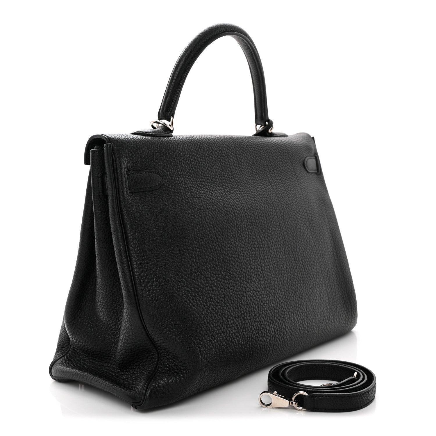 Hermes Togo Kelly Retourne 35 Black 3 of 12