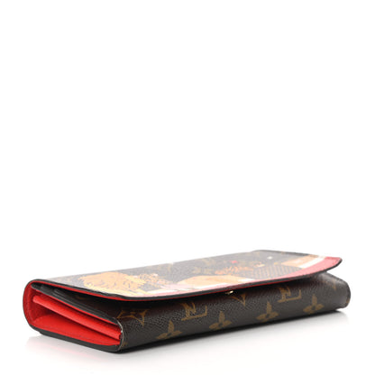 Louis Vuitton Monogram 2018 Christmas Animation Sarah Wallet 4 of 19