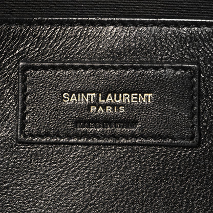 Saint Laurent Lambskin Quilted Mini Becky Chain Bag Grey Kaki 7 of 13