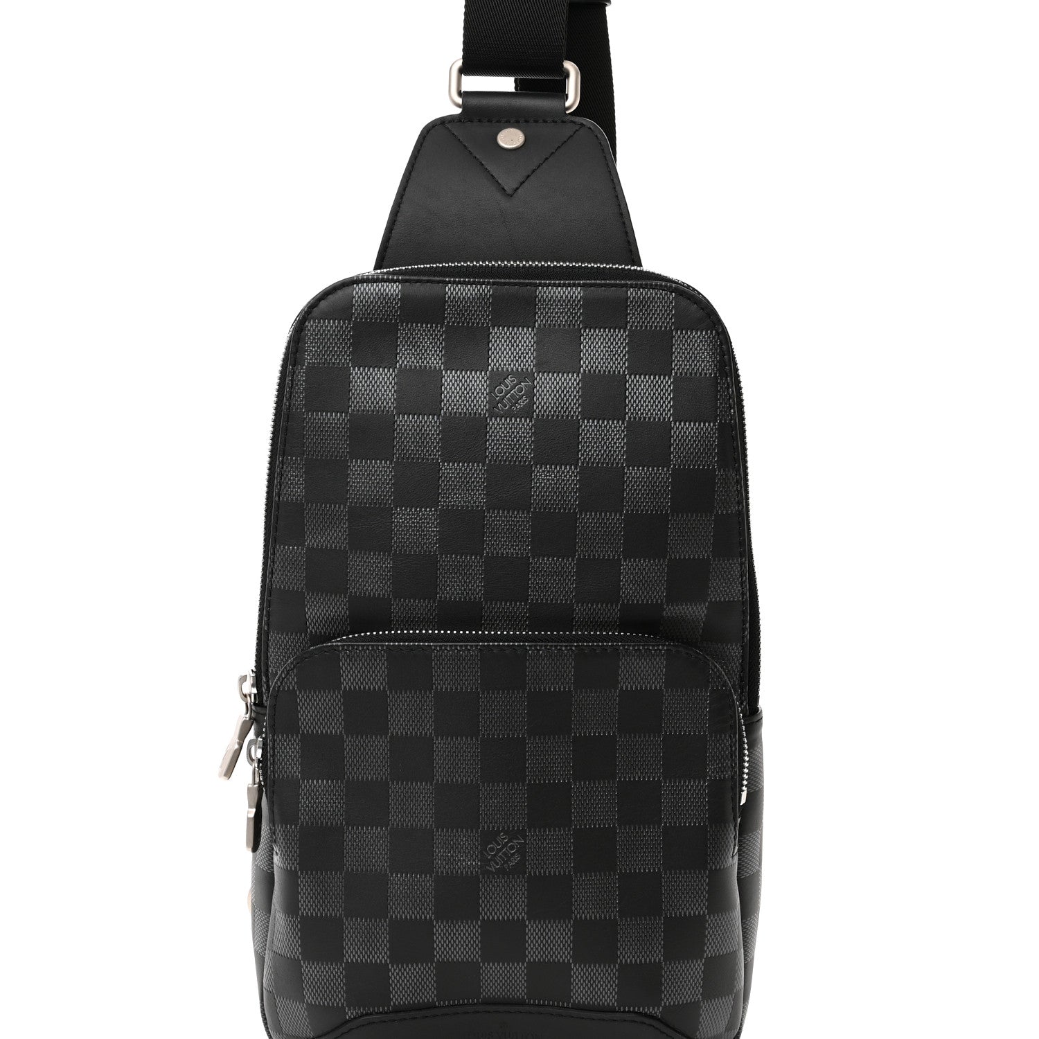 Louis Vuitton Damier Infini Avenue Sling Bag Onyx Silver 8 of 10