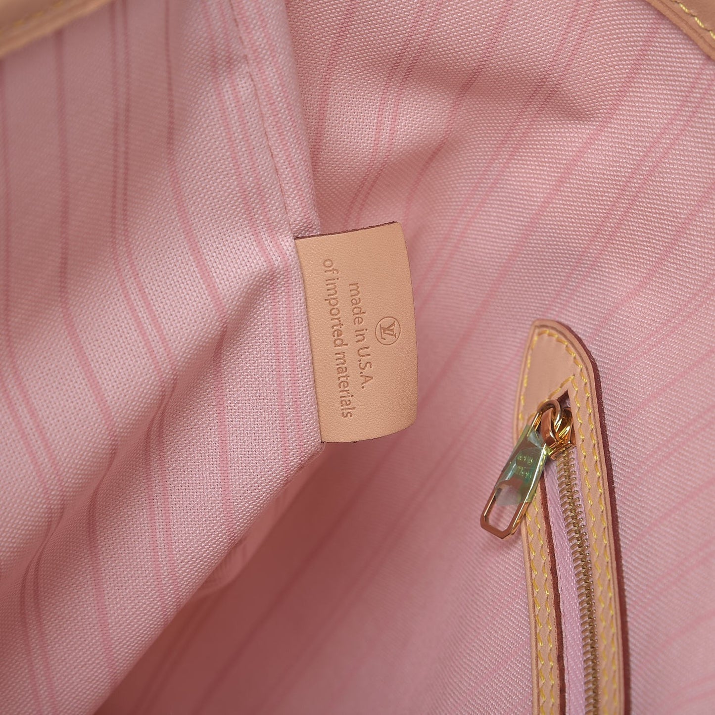 Damier Azur Delightful MM Rose Ballerine